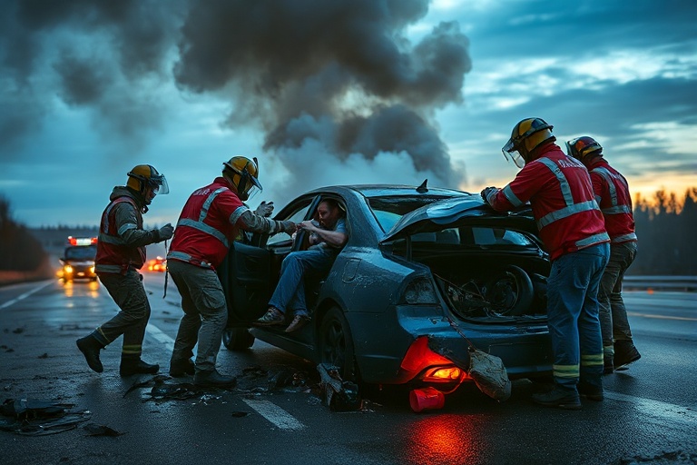 Malta Driver’s Lucky Escape as Car Bursts into Flames on Birkirkara Street