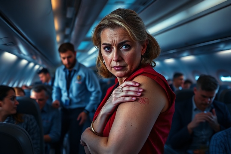 Malta Qantas Flight Diverted to Malta: Passenger Bites Attendant