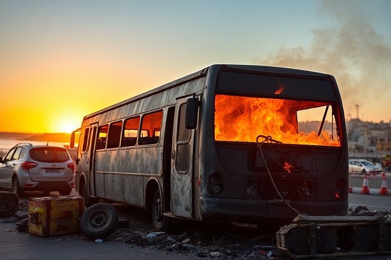 Malta Mellieħa Minibus Blaze: Business Owner’s livelihood Destroyed