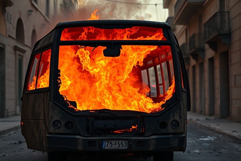 Malta Mellieħa Minibus Fire: Cause Under Investigation