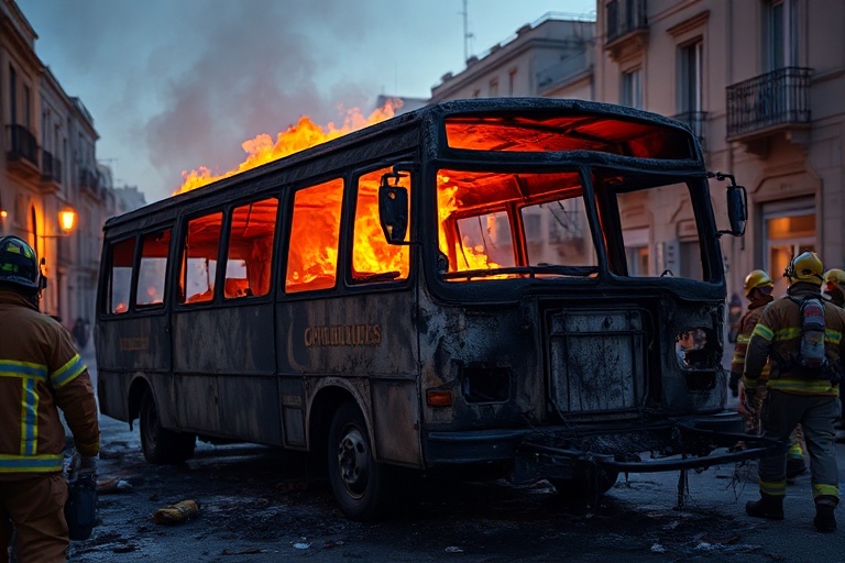 Malta Mellieħa Minibus Fire: Owner Left Devastated