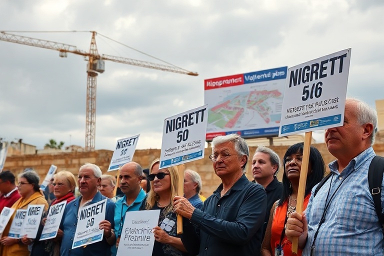 Malta Żurrieq Residents Battle Nigret Development Plans