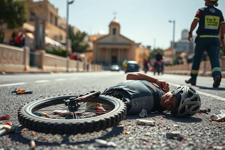 Malta Mġarr Cycling Accident: Local Cyclist in Critical Condition