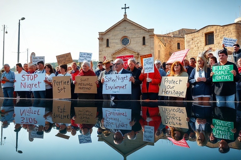 Malta Żurrieq Residents Fight Nigret Development Plans
