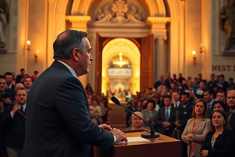 Malta Grech Rallies PN Supporters in Mosta