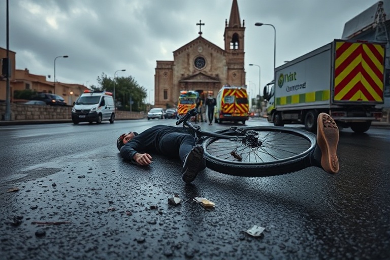Malta Cyclist Seriously Injured in Mġarr Accident
