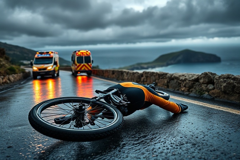 Malta Mġarr Accident: Local Cyclist Fights for Life