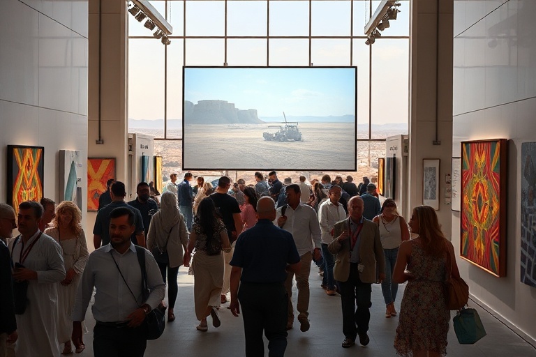 Malta Art Dubai Opens Amid Yemen War