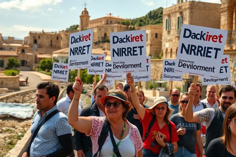 Malta Żurrieq Residents Battle to Save Village from Massive Development