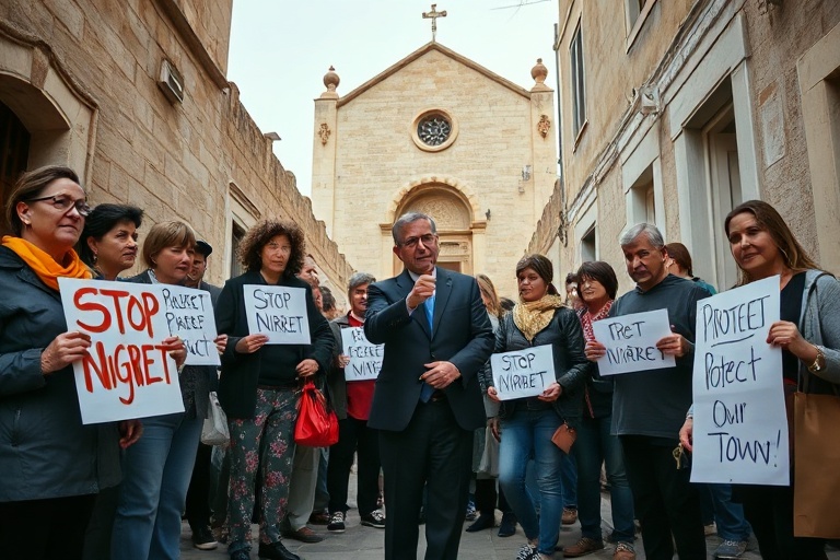 Malta Żurrieq Residents Battle Nigret Development Plans