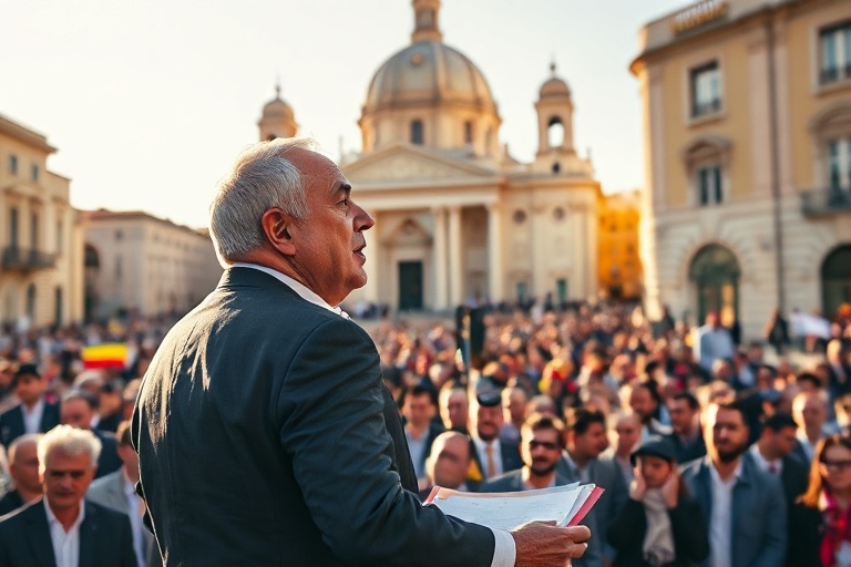 Malta ‘My word is a contract’: Borg rallies PN supporters in Mosta