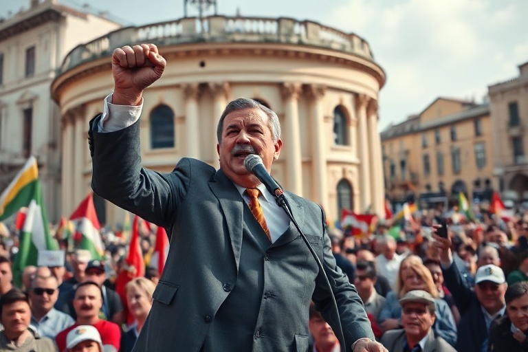 Malta Grech Rallies PN Supporters in Mosta