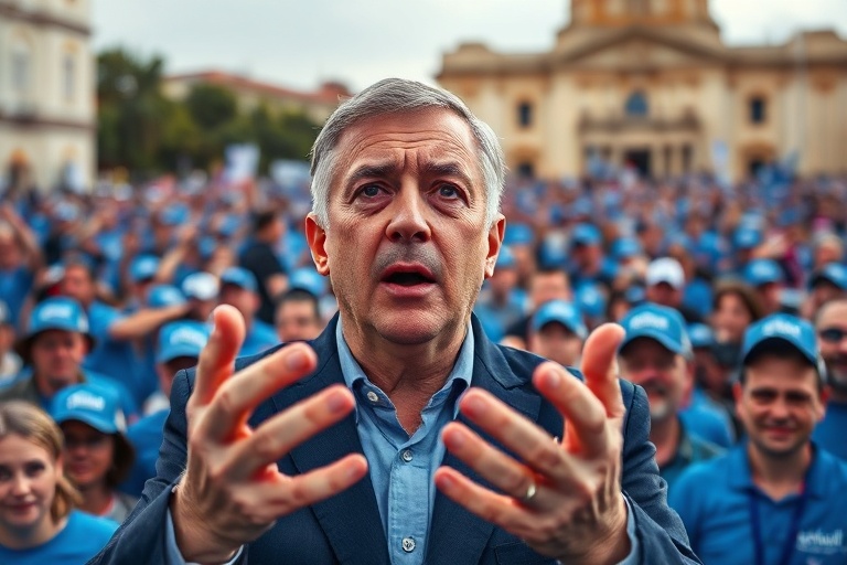 Malta PN Rallies in Mosta: ‘My Word is a Contract’