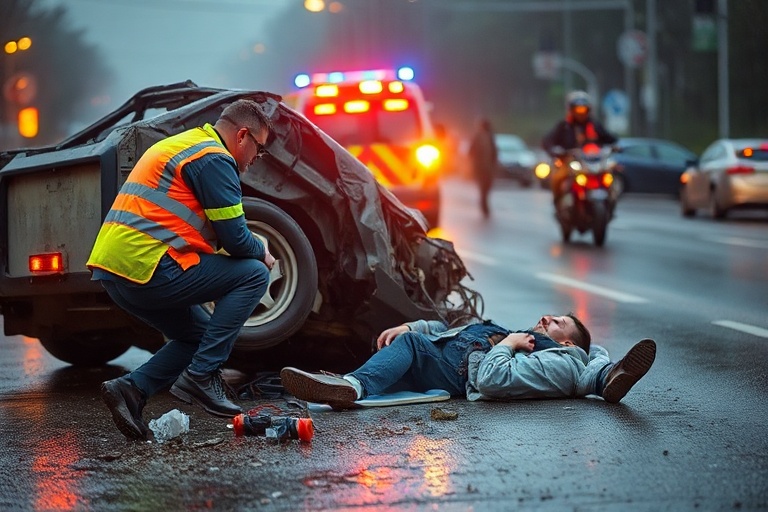Malta Birkirkara Car Overturn: Motorist Hospitalised