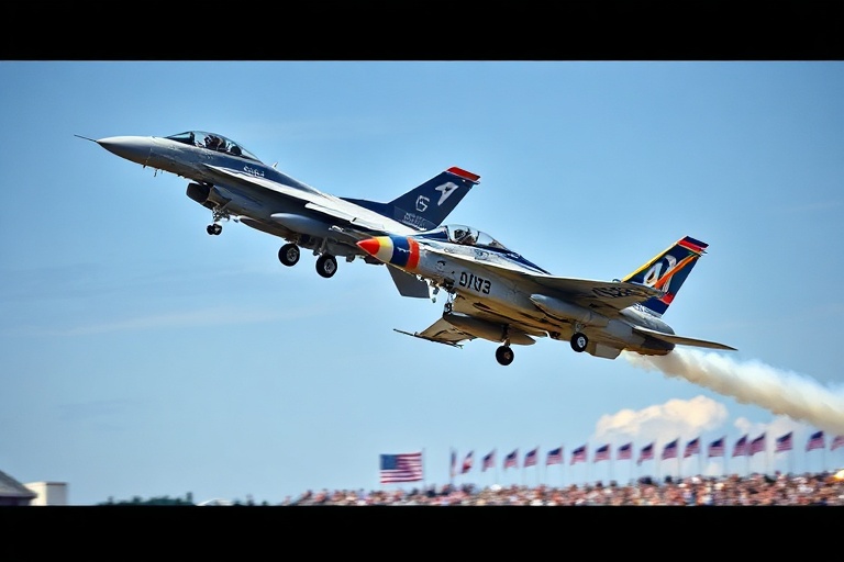 Malta US Air Show in Malta: Jet Collision Leaves Trail of Smoke and Shock
