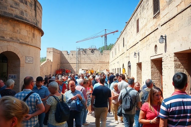 Malta Open day at Fort Bengħajsa ahead of restoration works
