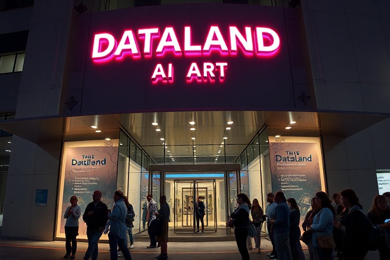 Malta AI Art’s New Canvas: LA’s Dataland Museum