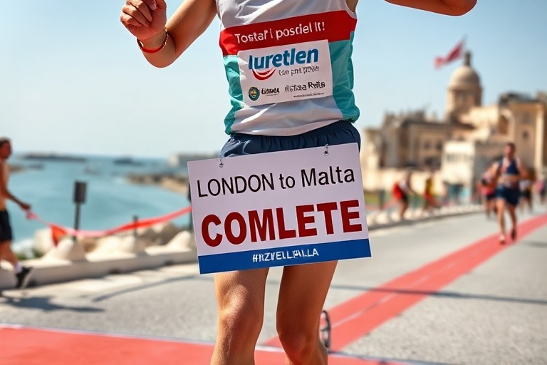 Malta Malta’s Zach Vella Completes Epic Run for Homeless