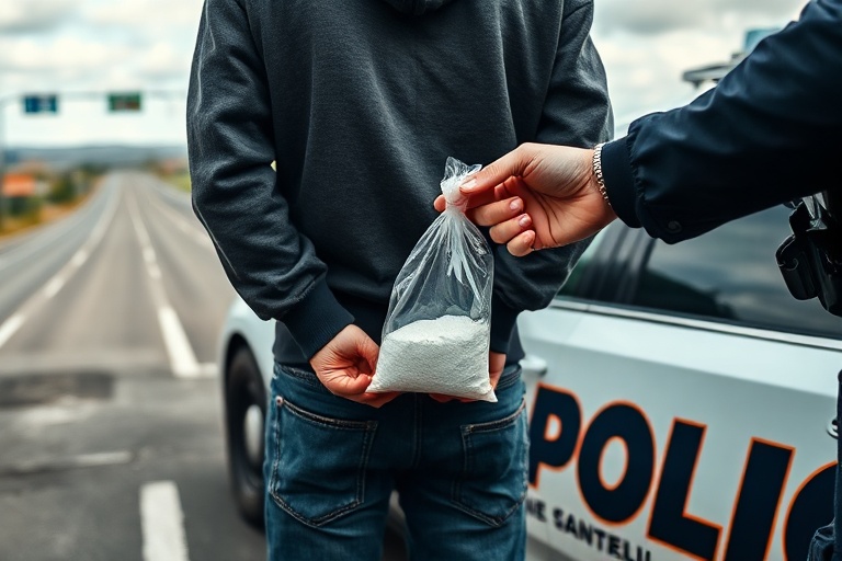 Malta Drug Bust in Msida: Man Arrested During Traffic Stop