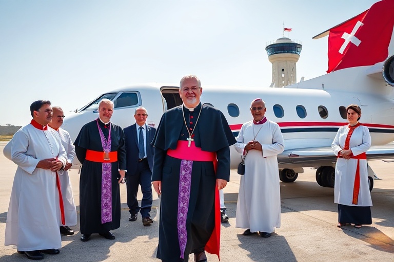 Malta New Apostolic Nuncio Mgr Wojciech Załuski Arrives in Malta