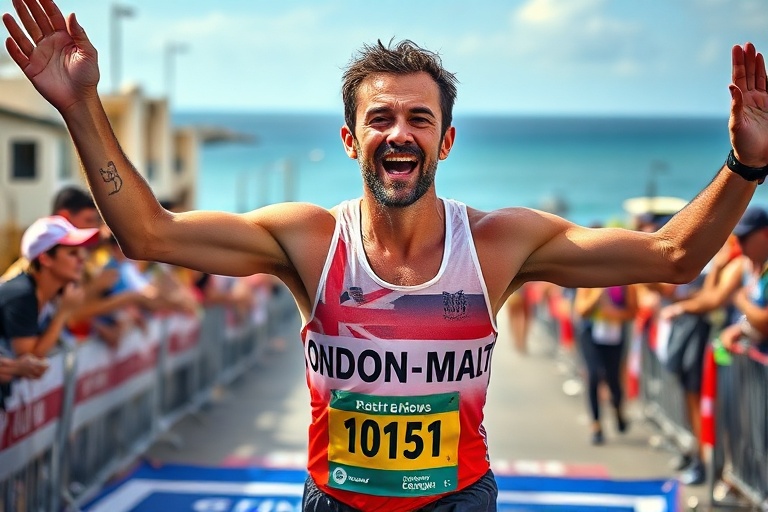 Malta Malta’s Zach Vella Completes London-Malta Run for Homeless