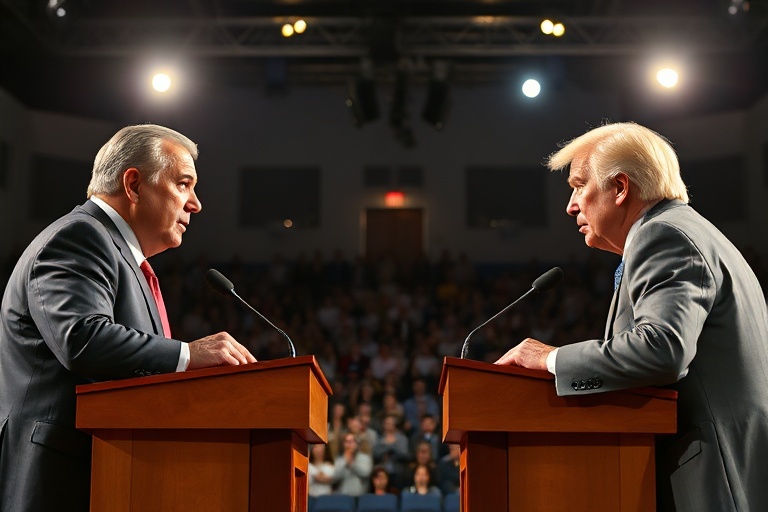 Malta Malta’s Leaders Clash in Live Debate