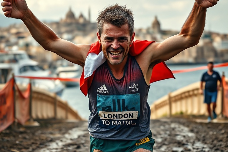 Malta Malta’s Zach Vella Completes Epic Run for Homeless