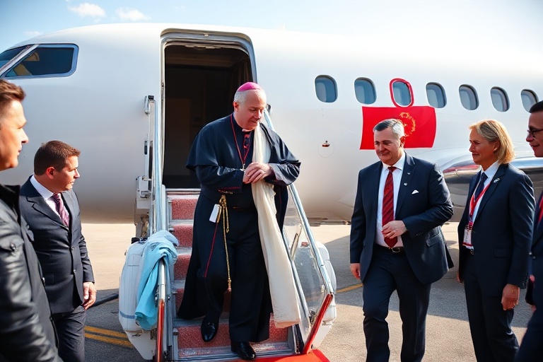 Malta New Apostolic Nuncio Mgr Wojciech Załuski Arrives in Malta