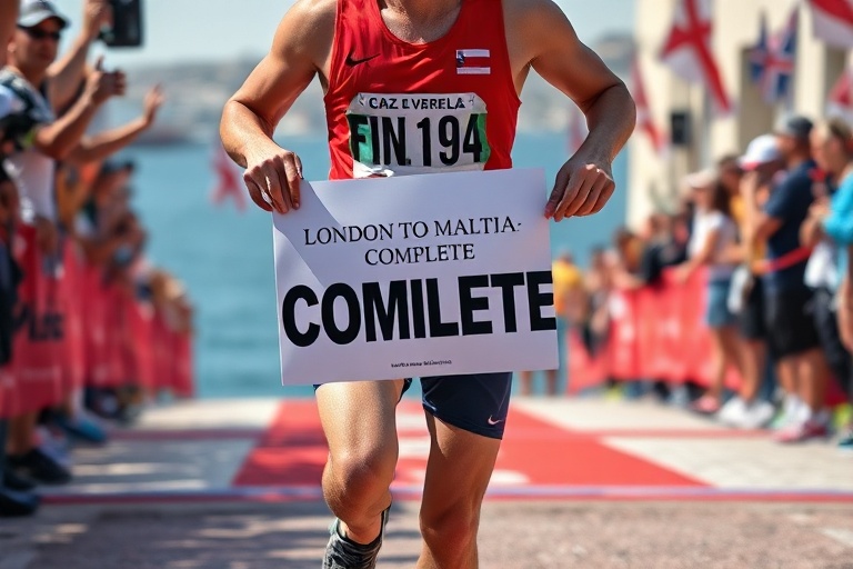 Malta Malta’s Zach Vella Completes Epic Run for Homeless