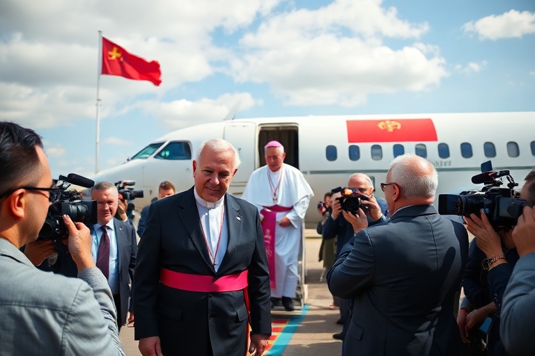 Malta New Apostolic Nuncio Mgr Wojciech Załuski Arrives in Malta