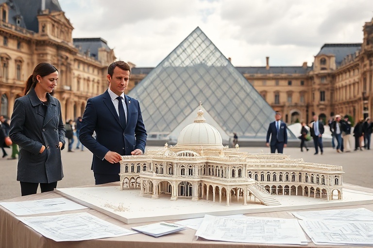 Malta France Unveils Architects for Louvre Transformation