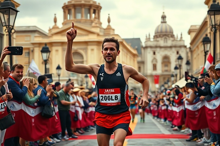 Malta Malta’s Zach Vella Completes Epic London-Malta Run for Homeless