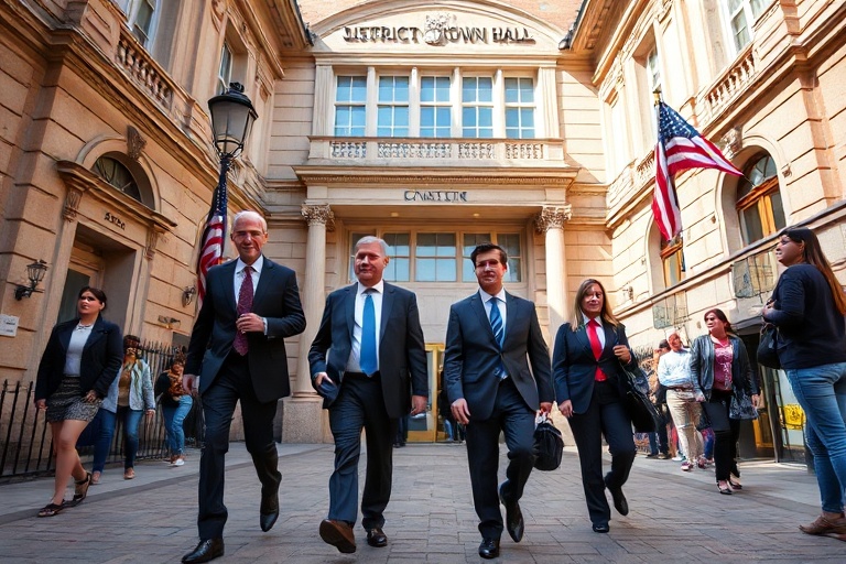 Malta Four Ministers Walk Birkirkara’s Streets, Listen, Learn, Decide