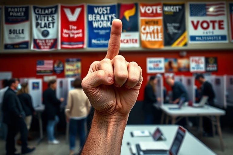 Malta Malta Election: The Middle Finger Billboard Sparking a National Conversation