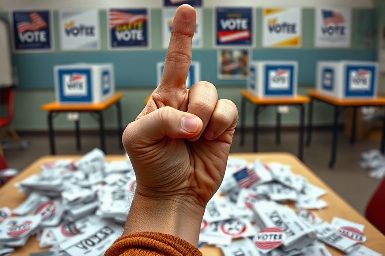 Malta Malta Election: The Middle Finger Poster Stirring Controversy