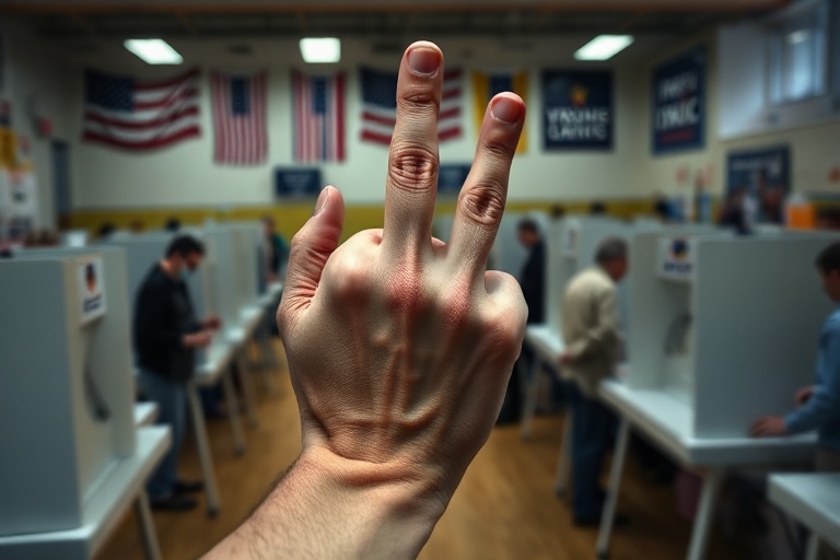 Malta Malta Election: Middle Finger Vandalism Rocks Campaign