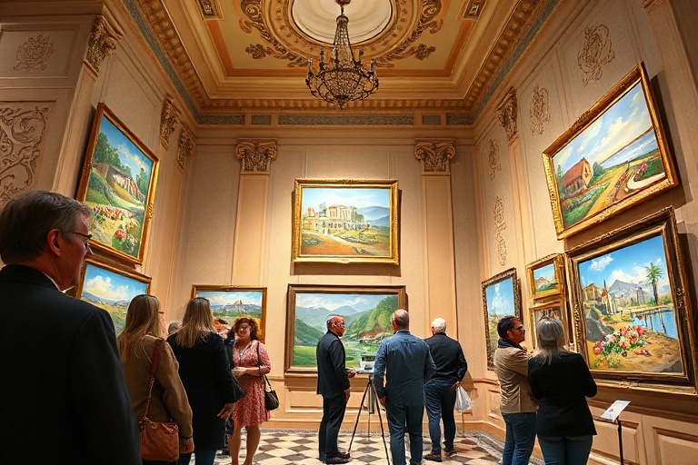 Malta Gozitan Art Blooms at Banca Giuratale