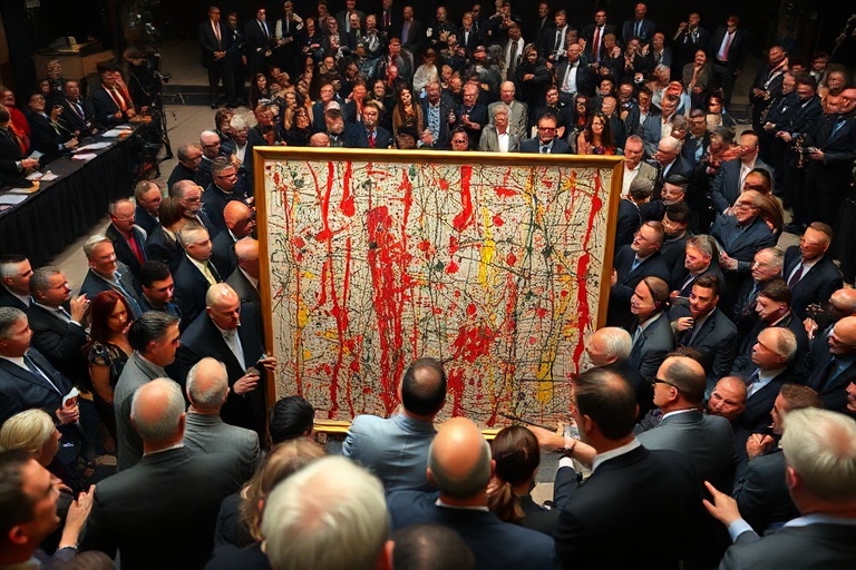 Malta Pollock Painting Sale Sparks Art Investment Buzz in Malta