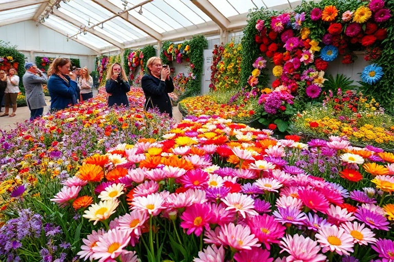 Malta Chelsea Blooms in Malta: Local Gardening Show Stuns