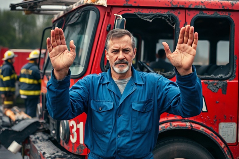 Malta Man denies setting bowser truck on fire