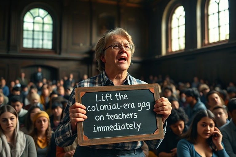 Malta Malta: Teachers demand end to colonial-era gag order