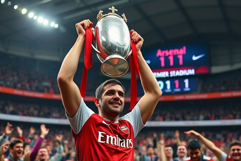 Malta Arsenal Wins Premier League: Malta Celebrates
