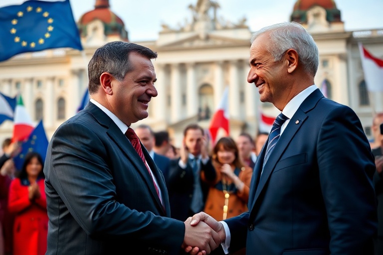 Malta Hungary’s PM in Poland: EU Solidarity on Display