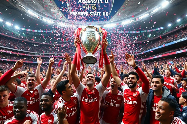 Malta Arsenal’s Malta Fans Celebrate Premier League Win