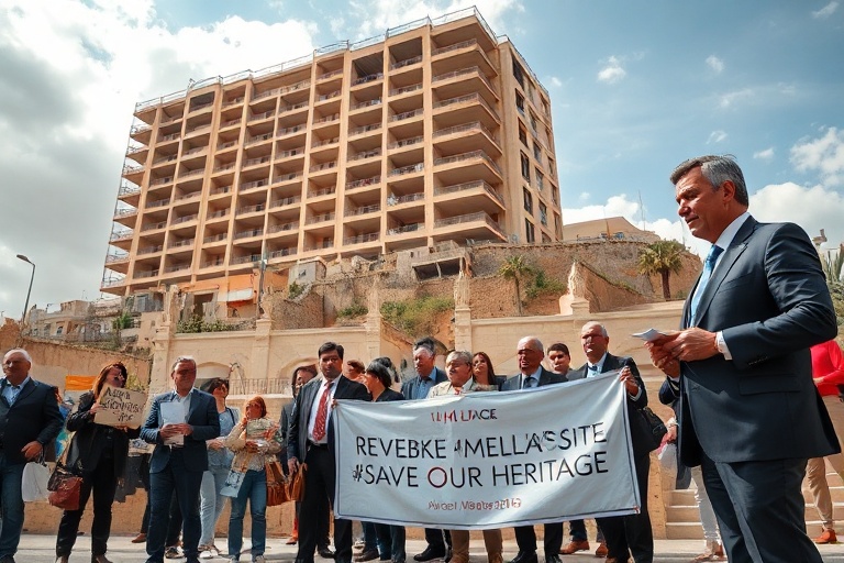Malta Mellieħa’s Golden Bay: Battle for Beach Heats Up