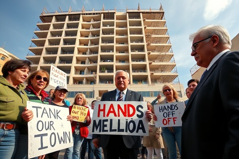 Malta Mellieħa’s Golden Bay: Battle for Beach