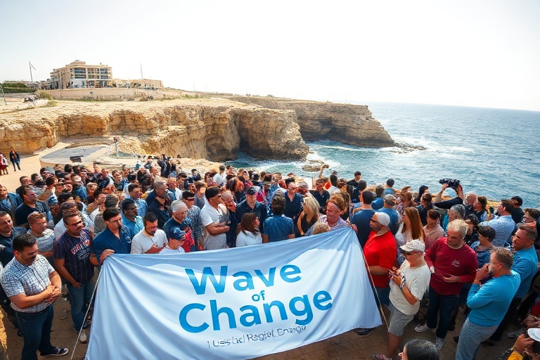 Malta Wave of Change Launches at Xrobb l-Għaġin