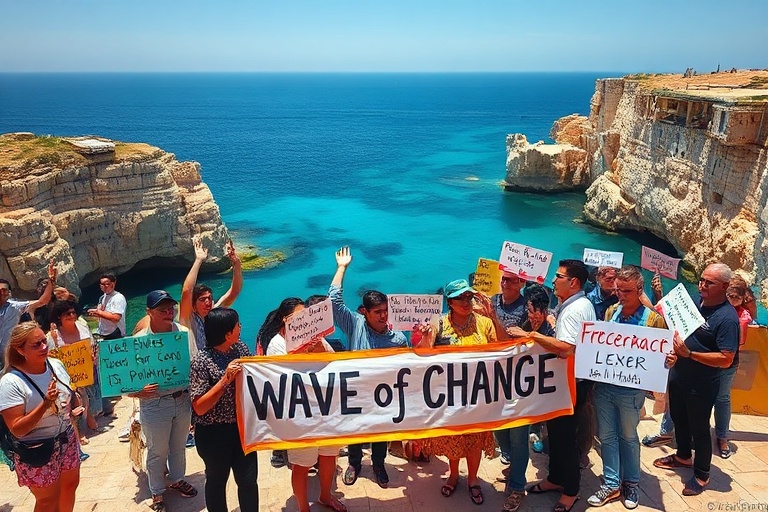 Malta Wave of Change Launches New Campaign at Xrobb l-Għaġin