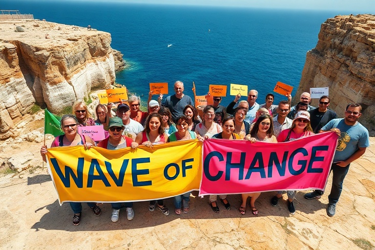 Malta Wave of Change Launches ‘Plastic Free Seas’ at Xrobb l-Għaġin