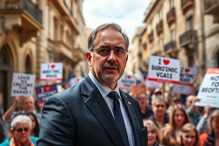 Malta Borg Warns Against Protest Votes in Crucial Election